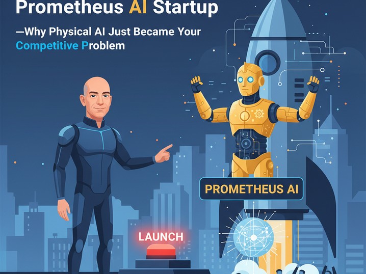 Bezos Launches Project Prometheus AI Startup—Why Physical AI Just Became Your Competitive Problem