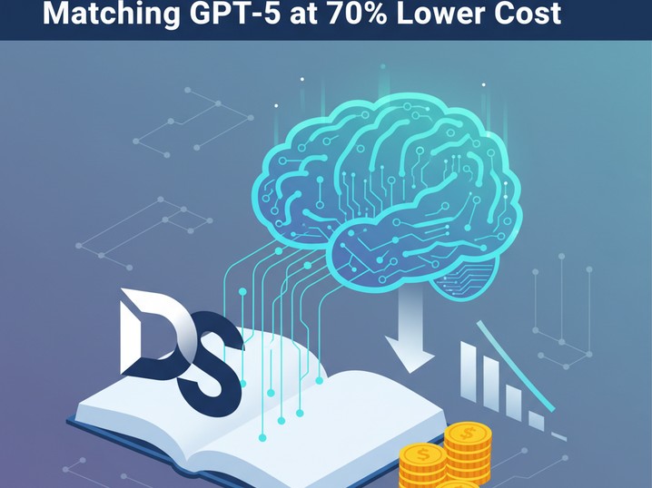 DeepSeek Open-Sources 685B Model Matching GPT-5 at 70% Lower Cost