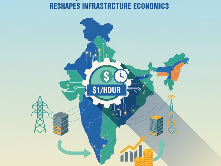 India's $1/Hour AI Compute Reshapes Infrastructure Economics