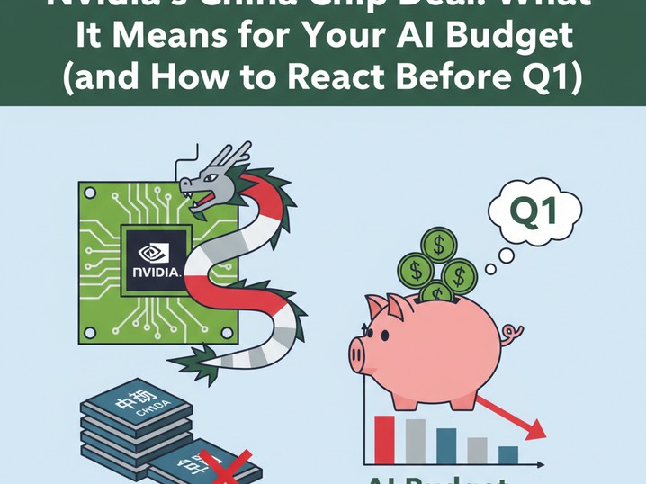 Nvidia’s China Chip Deal: What It Means for Your AI Budget (and How to React Before Q1)