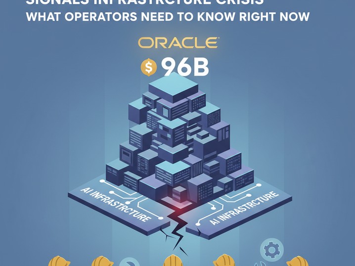 Oracle's $96B AI Debt Load Signals Infrastructure Crisis: What Operators Need to Know Right Now